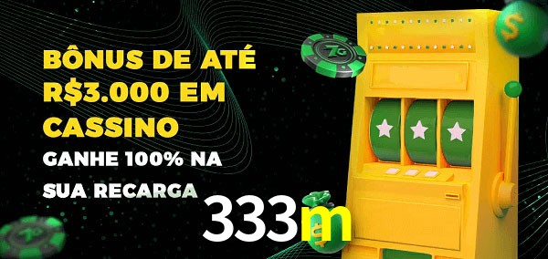 333m melhor bônus de depósito